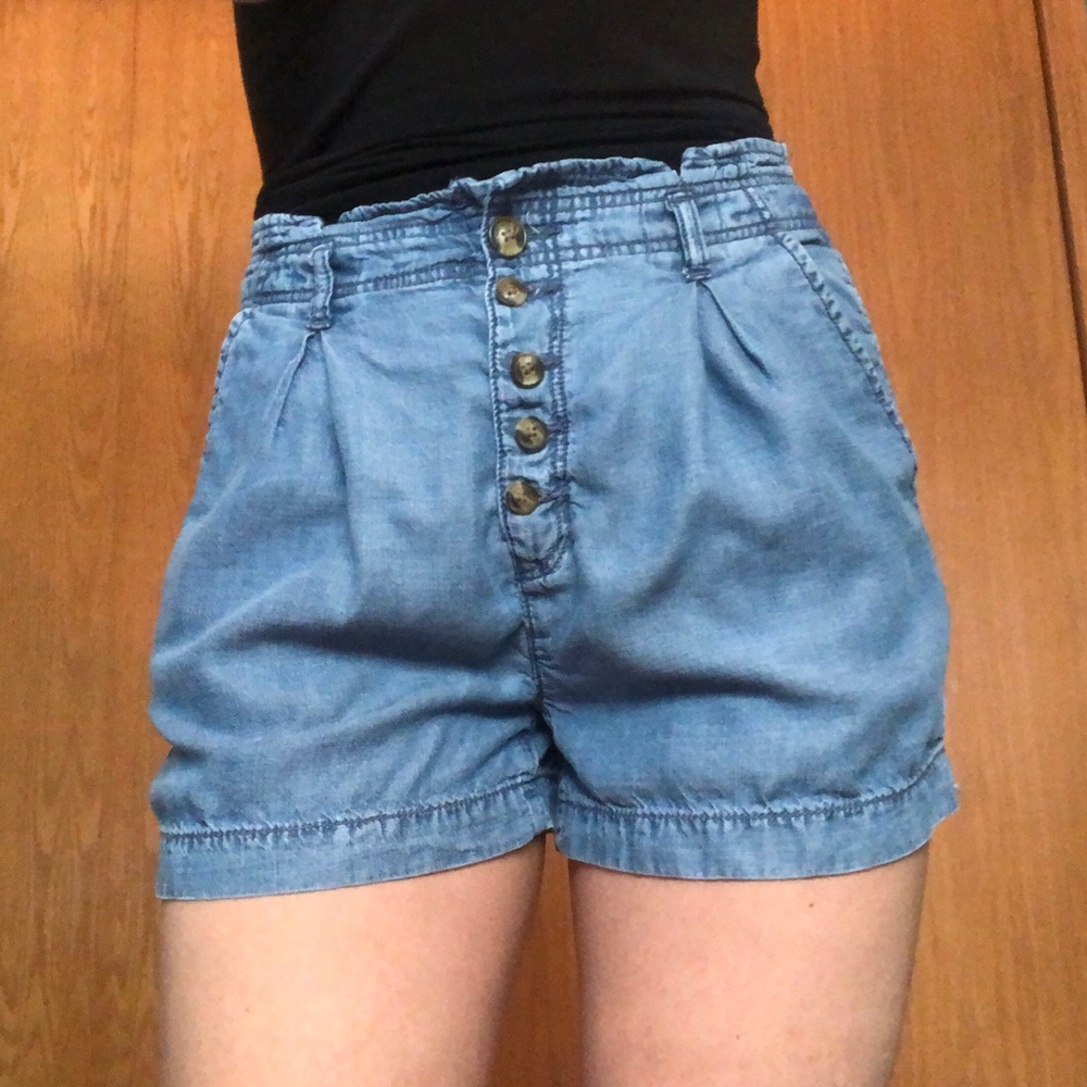 High waisted shorts